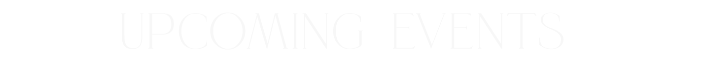 Upcoming Events